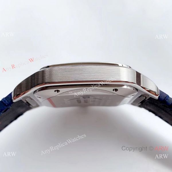 Hbbv6 Replica Cartier Santos Swiss 9015 Gradient Blue Dial Watch Hbbv6 Replica Cartier Santos Swiss 9015 Gradient Blue Dial Watch