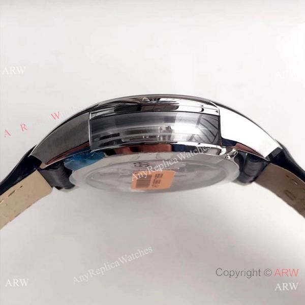 Copy Omega De Ville Hour Vision VSF 1:1 8500 Watch Dark Blue Leather Strap Copy Omega De Ville Hour Vision VSF 1:1 8500 Watch Dark Blue Leather Strap