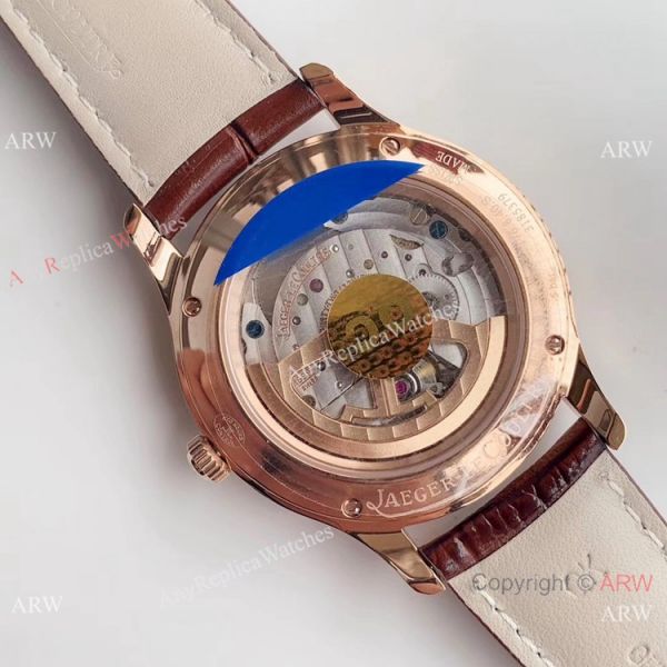 ZF Factory Jaeger-LeCoultre Master Control 39mm Watch Rose Gold Black Face ZF Factory Jaeger-LeCoultre Master Control 39mm Watch Rose Gold Black Face