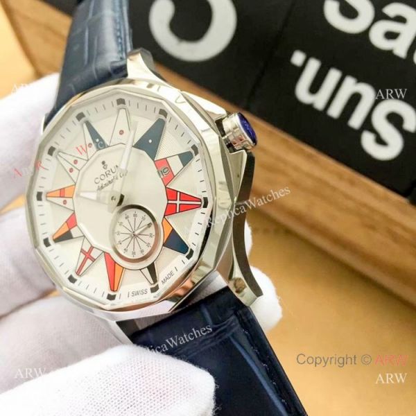 Replica Corum Admirals Cup Legend SS Blue Dial Watch High Quality Replica Corum Admirals Cup Legend SS Blue Dial Watch High Quality