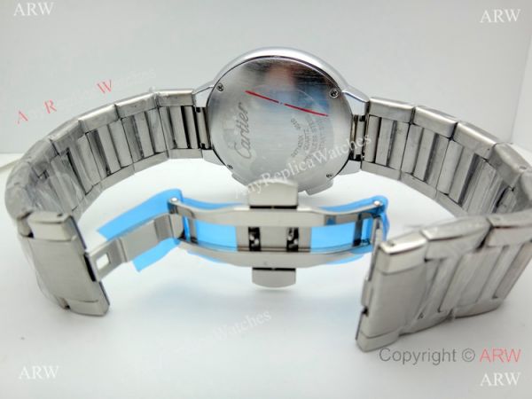 Cartier Ballon Bleu De Stainless Steel Chronograph Watch Replica Cartier Ballon Bleu De Stainless Steel Chronograph Watch Replica