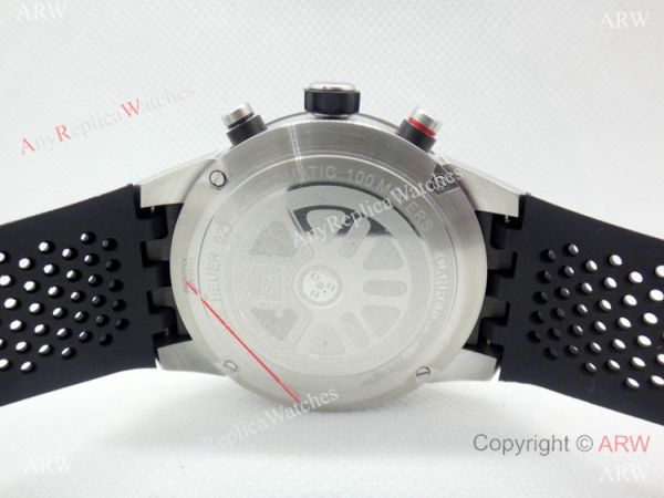 Copy Tag Heuer Carrera Calibre 01 Black Chronograph Dial watch 45mm Copy Tag Heuer Carrera Calibre 01 Black Chronograph Dial watch 45mm