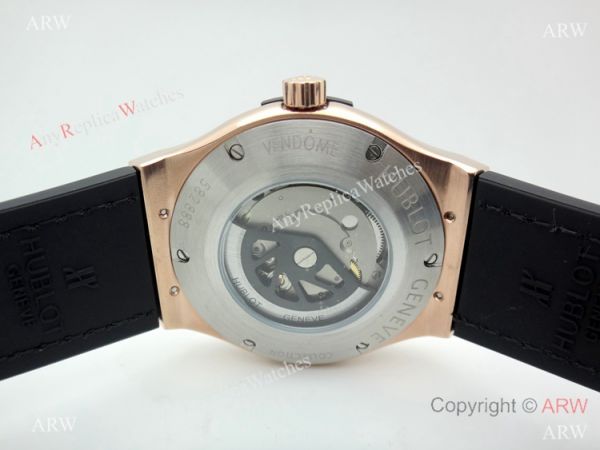New Replica Hublot Classic Fusion Blue Dial Rose Gold Watch 43mm New Replica Hublot Classic Fusion Blue Dial Rose Gold Watch 43mm