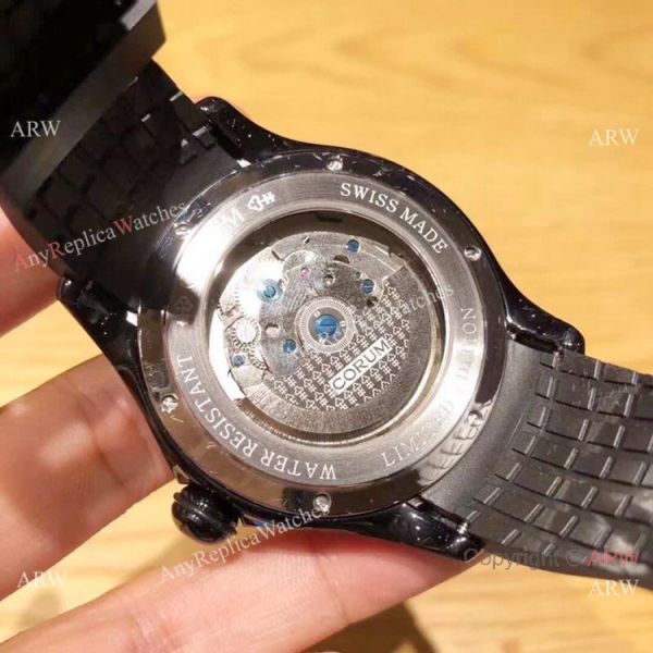 Best Quality Corum Bubble 47 Flying Tourbillon Wrist All Black Corum Watch Best Quality Corum Bubble 47 Flying Tourbillon Wrist All Black Corum Watch