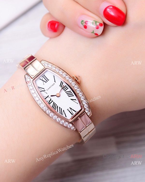 New Copy Cartier Mini Tonneau Stainless Steel White Dial 25mm Watches New Copy Cartier Mini Tonneau Stainless Steel White Dial 25mm Watches