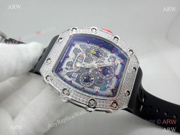 New Replica Richard Mille AAA RM 11-03 Diamond Watch New Replica Richard Mille AAA RM 11-03 Diamond Watch