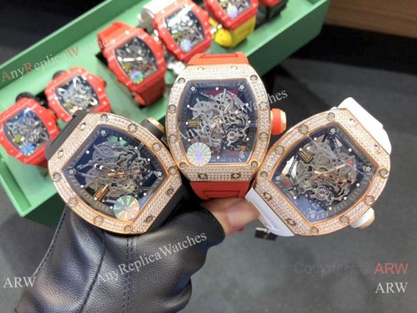 Replica Richard Mille RM035-Americas Rose Gold Diamond Watches Replica Richard Mille RM035-Americas Rose Gold Diamond Watches