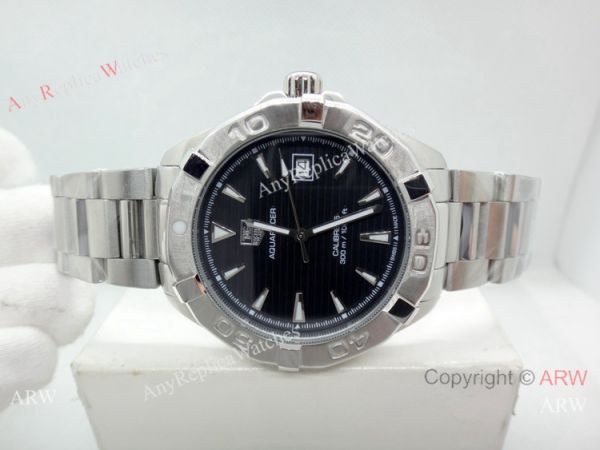 Replica Tag Heuer Aquaracer Stainless Steel Black Dial Quartz Watch Replica Tag Heuer Aquaracer Stainless Steel Black Dial Quartz Watch