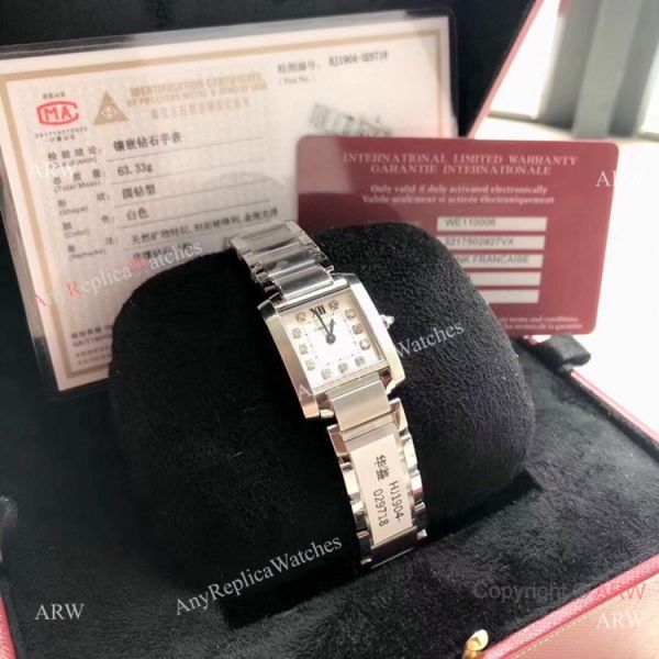 Swiss Quality Copy Cartier Tank Francaise CC 708 177 Lady watch Diamond Markers Swiss Quality Copy Cartier Tank Francaise CC 708 177 Lady watch Diamond Markers