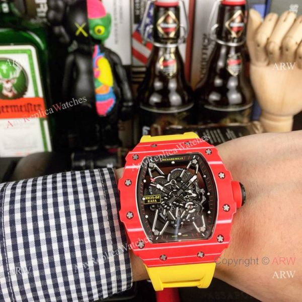 Swiss Grade 1 Richard Mille RM35-02 Rafael Nadal Watches Rubber Strap Swiss Grade 1 Richard Mille RM35-02 Rafael Nadal Watches Rubber Strap