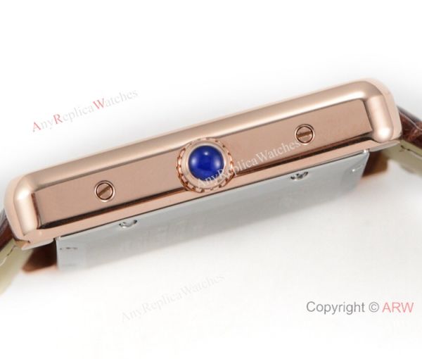 (ER) Swiss Replica Cartier Tank Solo Automatic White Dial Rose Gold Watch 31mm (ER) Swiss Replica Cartier Tank Solo Automatic White Dial Rose Gold Watch 31mm