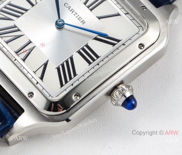 Swiss Grade 1 Cartier Santos Dumont Silver Lovers Watch New Cartier Watches Swiss Grade 1 Cartier Santos Dumont Silver Lovers Watch New Cartier Watches