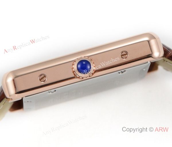 (ER) Cartier Tank Solo W5200027 Rose Gold Black Face Watch Swiss Grade 1 (ER) Cartier Tank Solo W5200027 Rose Gold Black Face Watch Swiss Grade 1