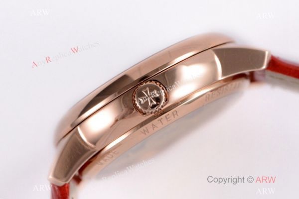 (VC) Vacheron Constantin Copy Patrimony Moon phase Rose Gold Diamond Watch 32mm (VC) Vacheron Constantin Copy Patrimony Moon phase Rose Gold Diamond Watch 32mm
