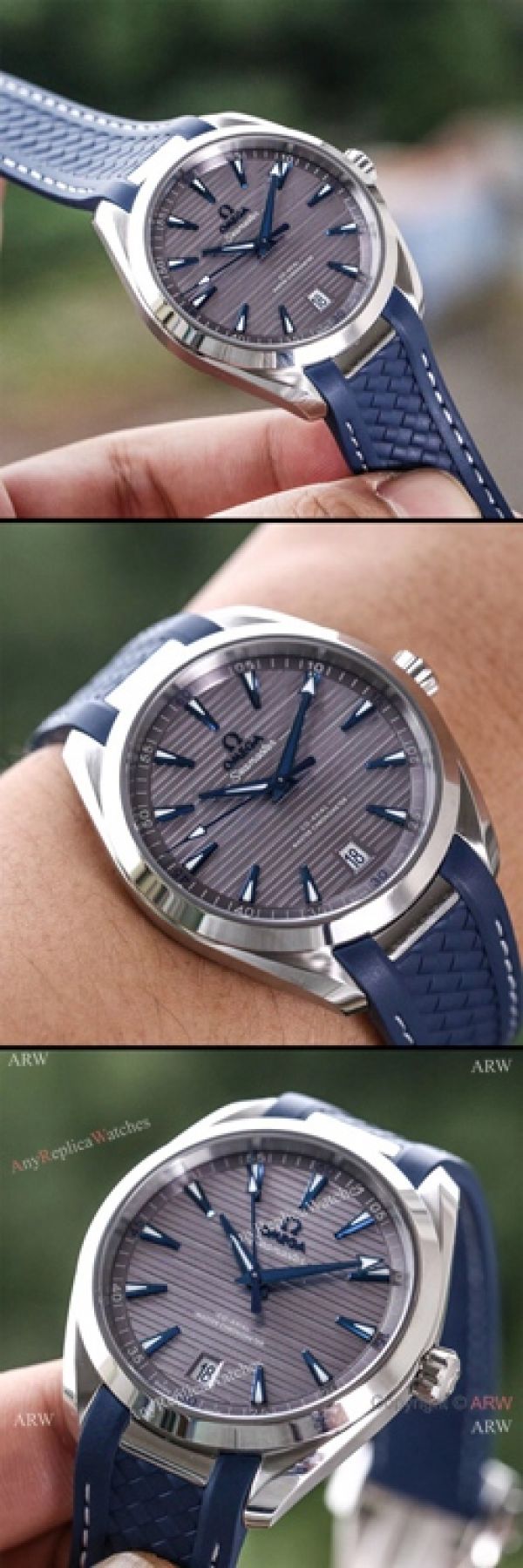 Swiss Grade 1 Omega Seamaster Aqua Terra Master 150m SS Gray Dial VSF 8900 Watch Swiss Grade 1 Omega Seamaster Aqua Terra Master 150m SS Gray Dial VSF 8900 Watch