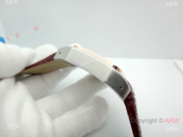 Swiss Replica Cartier Santos de 2-Tone Rose Gold Automatic Watch Swiss Replica Cartier Santos de 2-Tone Rose Gold Automatic Watch
