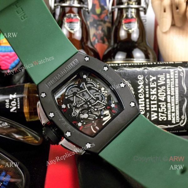 Wholesale Richard Mille Knock off RM 61-01 Yohan Blake Watch Green Rubber Band Wholesale Richard Mille Knock off RM 61-01 Yohan Blake Watch Green Rubber Band