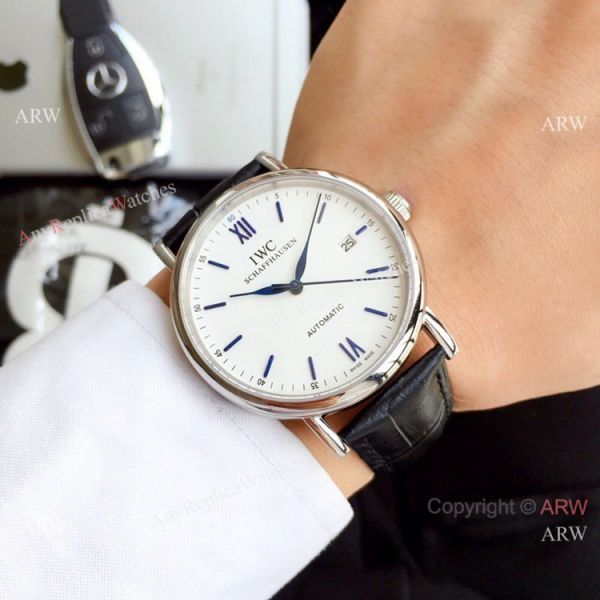 The 150th Anniversary IWC Portofino Replica Watch SS White Dial The 150th Anniversary IWC Portofino Replica Watch SS White Dial