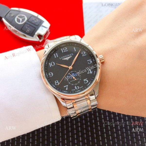 2019 Replica Longines Master Moonphase Automatic 40mm Watch Two Tone 2019 Replica Longines Master Moonphase Automatic 40mm Watch Two Tone