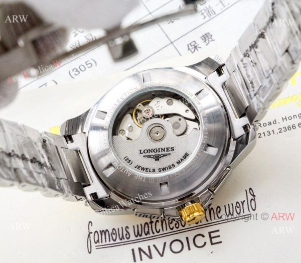 Longines HydroConquest 2-Tone Black Bezel Watches New Replica Longines HydroConquest 2-Tone Black Bezel Watches New Replica
