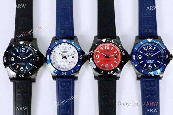 New Fake Breitling Superocean II Blacksteel Rubber Strap Watches New Fake Breitling Superocean II Blacksteel Rubber Strap Watches