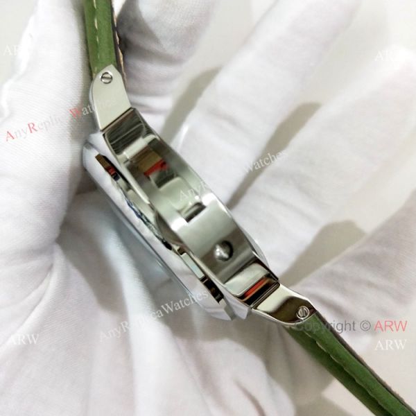 Luminor Marina Panerai Pam111 Copy Watch Green Face Leather Strap Luminor Marina Panerai Pam111 Copy Watch Green Face Leather Strap