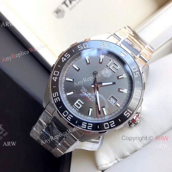 Swiss Grade Copy TAG HEUER FORMULA 1 Calibre 5 Steel &038; Ceramic Strap Watch Swiss Grade Copy TAG HEUER FORMULA 1 Calibre 5 Steel &038; Ceramic Strap Watch