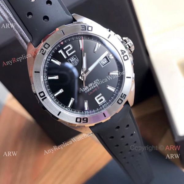 Swiss Grade Replica Tag Heuer F1 Calibre 5 Black Dial Watch 2019 New Swiss Grade Replica Tag Heuer F1 Calibre 5 Black Dial Watch 2019 New