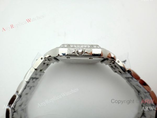 Clone Cartier Panthere de Stainless Steel Diamond Watch Quartz 27mm Clone Cartier Panthere de Stainless Steel Diamond Watch Quartz 27mm