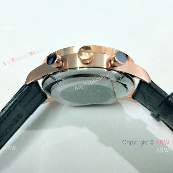 IWC Portuguese Black Face Rose Gold Chronograph Watch High Quality Replica Watches China IWC Portuguese Black Face Rose Gold Chronograph Watch High Quality Replica Watches China