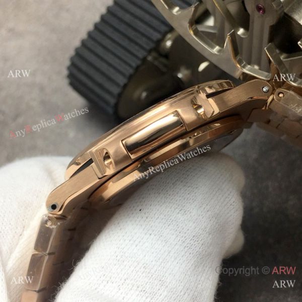Swiss Grade Copy Patek Philippe Nautilus GBF CAL.324 Rose Gold White Dial Watch Swiss Grade Copy Patek Philippe Nautilus GBF CAL.324 Rose Gold White Dial Watch