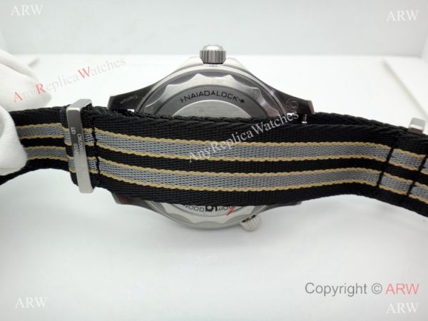 VS Factory Omega Seamaster 007 James Bond &8216;NO TIME TO DIE Watch Nylon Strap VS Factory Omega Seamaster 007 James Bond &8216;NO TIME TO DIE Watch Nylon Strap
