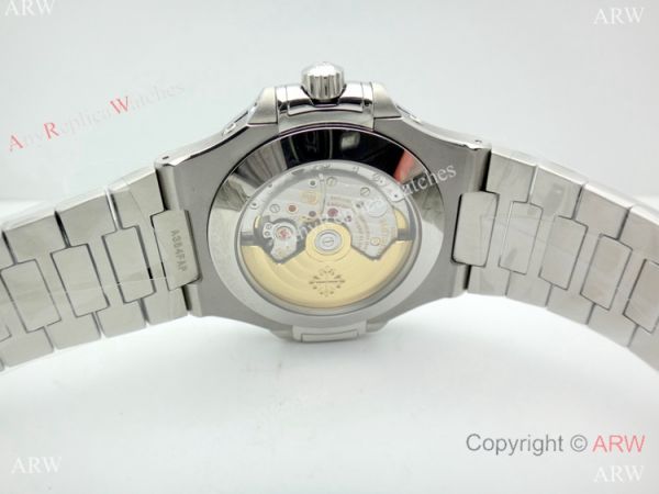 Swiss 324SC Patek Philippe Nautilus Moonphase Watch Stainless Steel Blue Face Swiss 324SC Patek Philippe Nautilus Moonphase Watch Stainless Steel Blue Face