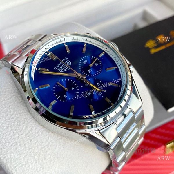 High Quality Replica Tag Heuer Carrera Chronograph Watches Stainless Steel High Quality Replica Tag Heuer Carrera Chronograph Watches Stainless Steel