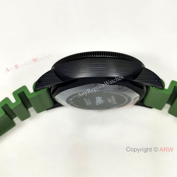 Panerai Replica Watch 47mm Camouflage Dial Military Green Rubber Strap Panerai Replica Watch 47mm Camouflage Dial Military Green Rubber Strap