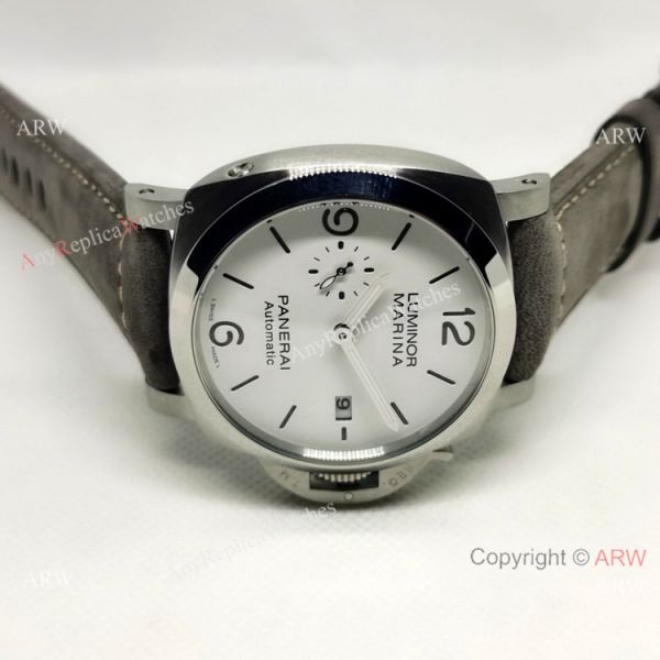 2021 New Copy Panerai Luminor Marina 44mm PAM1314 Watch White Dial 2021 New Copy Panerai Luminor Marina 44mm PAM1314 Watch White Dial