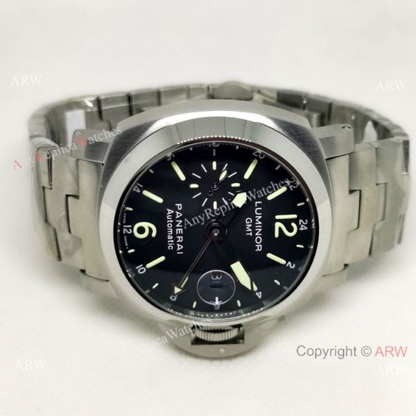 New! Copy Panerai Luminor Gmt PAM 00297 Watch Stainless Steel New! Copy Panerai Luminor Gmt PAM 00297 Watch Stainless Steel