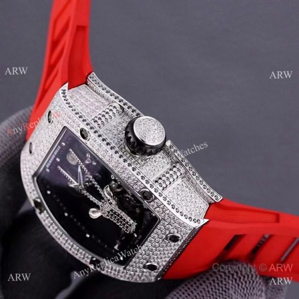 Swiss Quality Richard Mille Goat Mask Stainless Steel Diamond Watches AAA Replicas Swiss Quality Richard Mille Goat Mask Stainless Steel Diamond Watches AAA Replicas