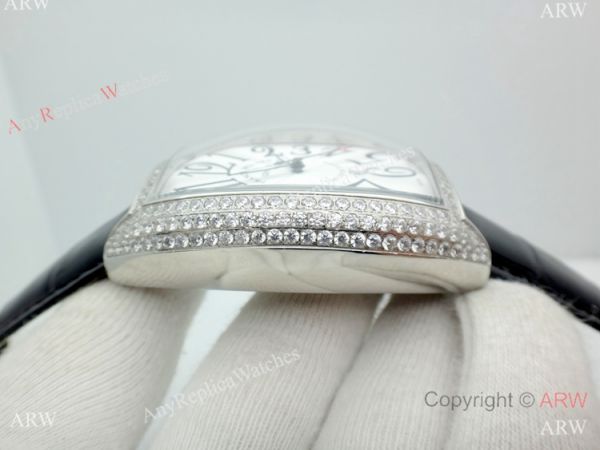 Franck Muller Platinum Rotor SS Diamond Case Watch Best Knock off Watches China Franck Muller Platinum Rotor SS Diamond Case Watch Best Knock off Watches China