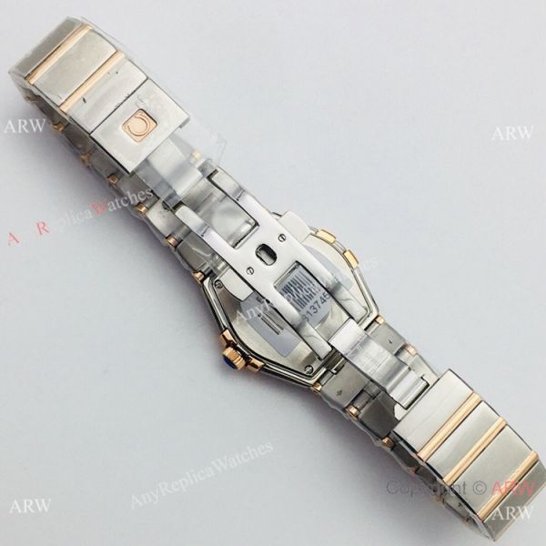 (VS) Omega Constellation Two Tone Rose Gold 27mm Watch with Quartz Movement (VS) Omega Constellation Two Tone Rose Gold 27mm Watch with Quartz Movement