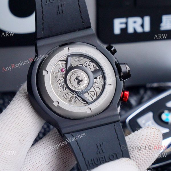 New Copy Hublot Classic Fusion Ferrari GT Chronograph Watches Black Case New Copy Hublot Classic Fusion Ferrari GT Chronograph Watches Black Case