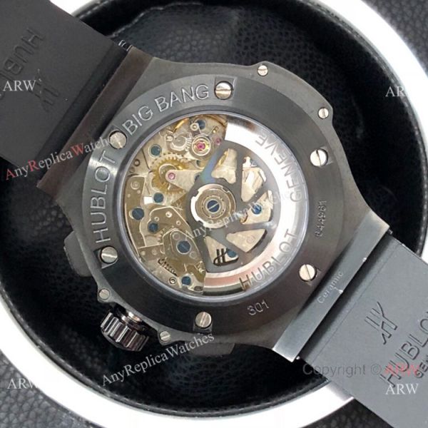 Swiss 7750 Hublot Big Bang Evolution Diamond Replica Watch All Black Swiss 7750 Hublot Big Bang Evolution Diamond Replica Watch All Black