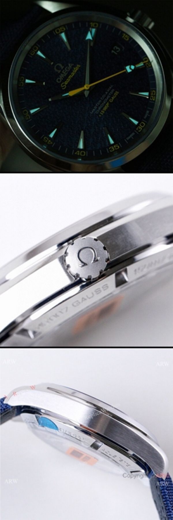 VSF Omega Seamaster 15007 Gauss Blue Dial Watch 8500 Movement VSF Omega Seamaster 15007 Gauss Blue Dial Watch 8500 Movement