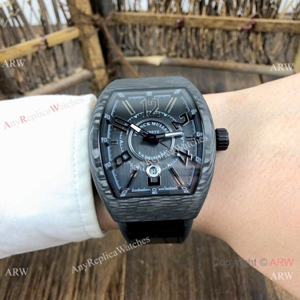 Swiss Quality Replica Franck Muller Vanguard Carbon Krypton Men Watches Swiss Quality Replica Franck Muller Vanguard Carbon Krypton Men Watches