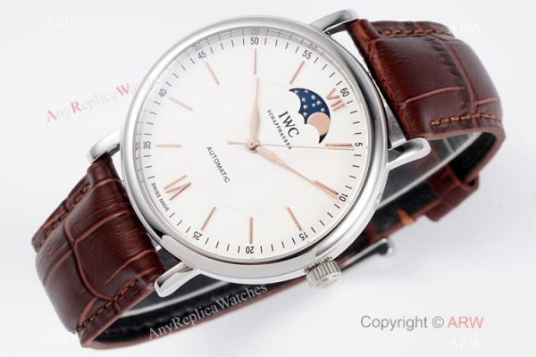 Swiss Replica IWC Portofino Moon Phase 40mm Watch IWS Factory Swiss Replica IWC Portofino Moon Phase 40mm Watch IWS Factory