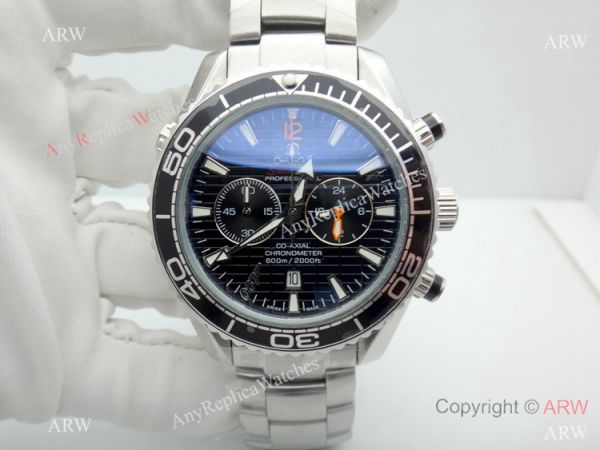 Copy Omega Planet Ocean 007 Chronograph Watch Stainless Steel Copy Omega Planet Ocean 007 Chronograph Watch Stainless Steel