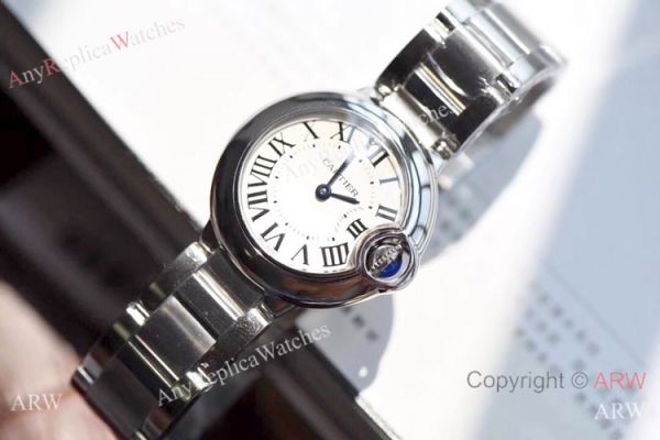 Swiss Replica Cartier Ballon Bleu Stainless Steel 28mm Watch V6 Factory Swiss Replica Cartier Ballon Bleu Stainless Steel 28mm Watch V6 Factory