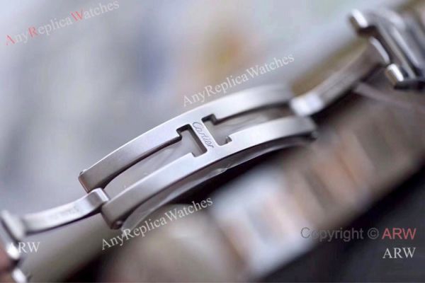 V6 Factory Cartier Ballon Bleu Two Tone Rose Gold Diamond Watch 28mm V6 Factory Cartier Ballon Bleu Two Tone Rose Gold Diamond Watch 28mm