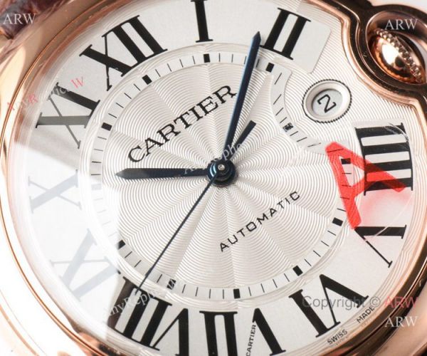 V6 Factory V4 Ballon Bleu De Cartier Replica Watch Rose Gold 42mm V6 Factory V4 Ballon Bleu De Cartier Replica Watch Rose Gold 42mm
