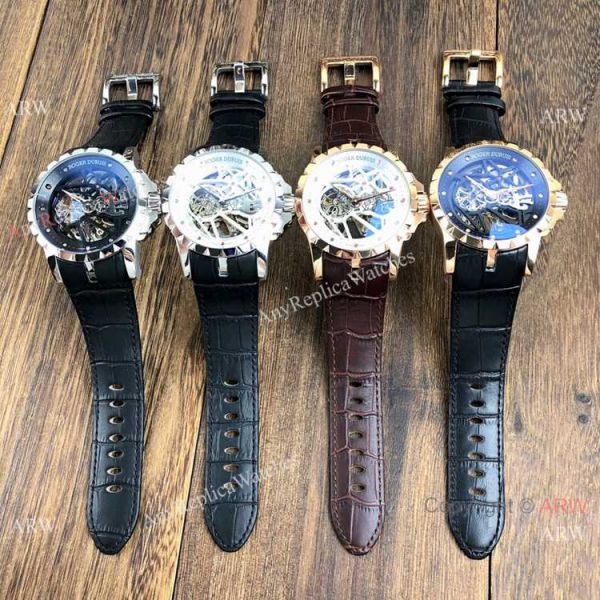 New Replica Roger Dubuis Excalibur Skeleton Watch Rose Gold Case New Replica Roger Dubuis Excalibur Skeleton Watch Rose Gold Case